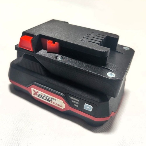 Adapter for Milwaukee M18 compatible with Parkside battery new
