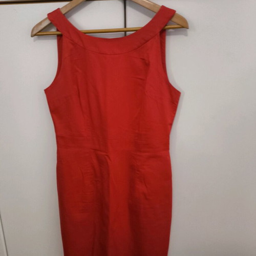 Toi&Moi cotton red dress like new, size M/L
