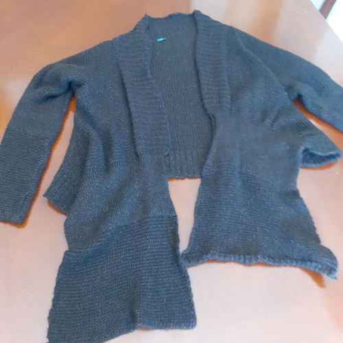 Knitted dress like new, brown, Lolita, wool and polyester