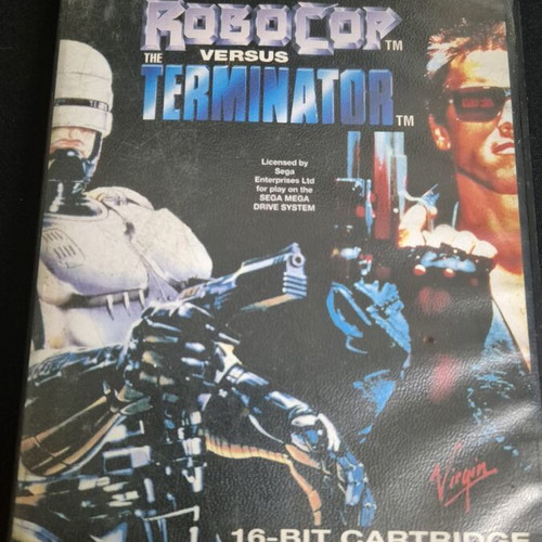 Robocop Versus Terminator Sega Mega Drive used action game