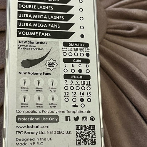 Lashart Noir 4.0 eyelashes like new