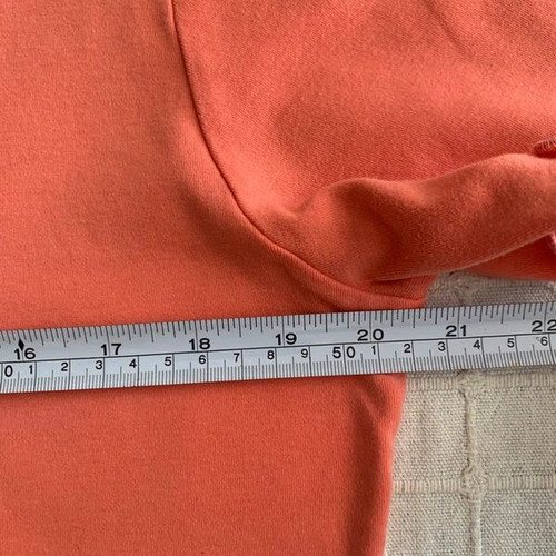 Harmony XL sleepwear top used, white and orange