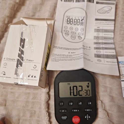 4 Groups Digital Timer new with 4 independent channels