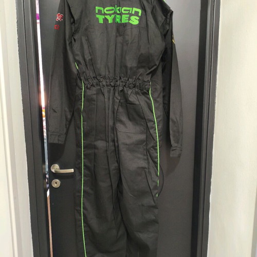 Mechanic work coverall size XL with embroidered logos new