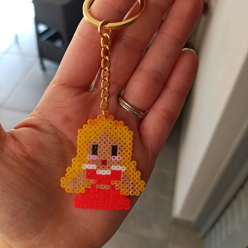 Princess keychain new, handmade
