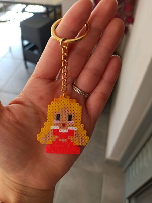 Princess keychain new, handmade