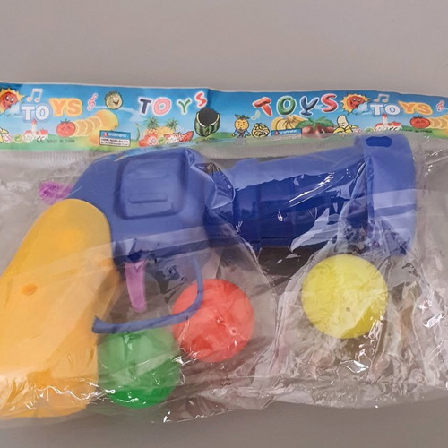 Cat toy gun with 3 balls new