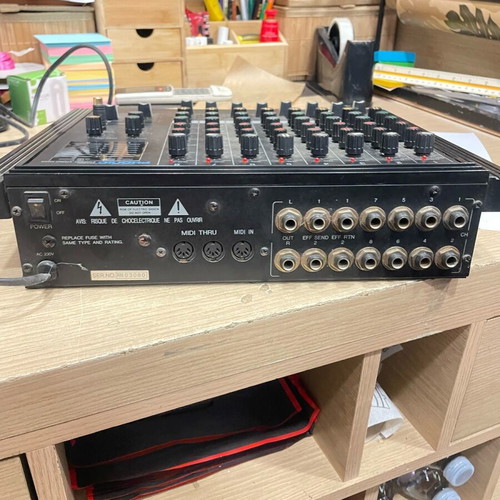 Phonic 8-channel mixer used, model BKX8800
