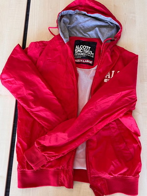 Alcott jacket used for boys red waterproof size XL