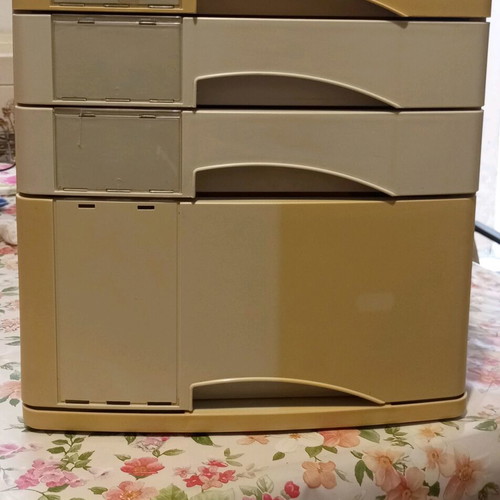 Office filing drawers used, set of 2, A4 size