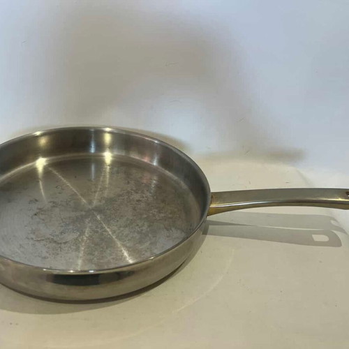 Stainless Steel Suprema Frying Pan used, Portugal 4.5x46x27