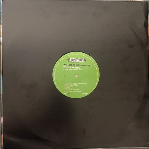 Wonderland Avenue White Horse vinyl record used