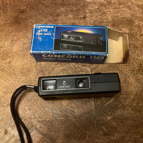 Concord 118 vintage camera used