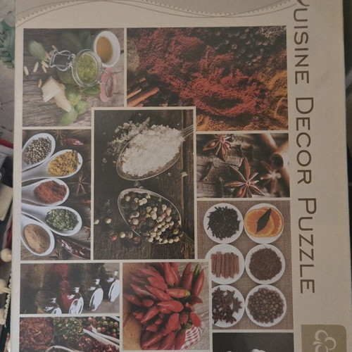 Cuisine Decor Puzzle 1000 pieces new
