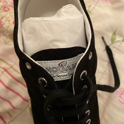 Hogan sneakers women new, size 39, black