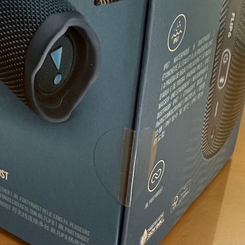 JBL Flip 6 Blue portable Bluetooth speaker new, factory sealed