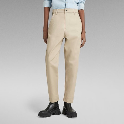 G-Star RAW Boyfriend Tapered Chino women's pants, beige