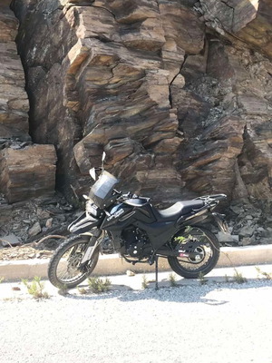 Daytona Explorer 125 2023 motorcycle used, manual, black