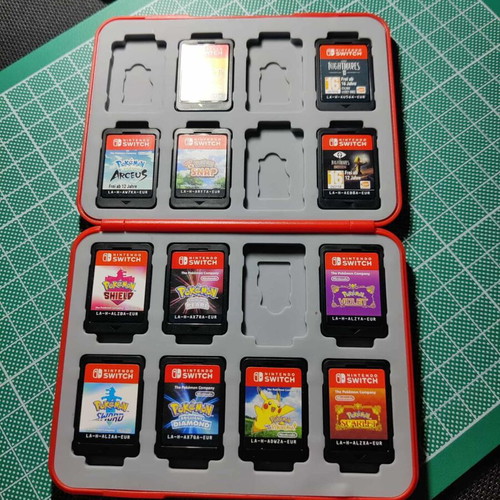 Pokedex case for Nintendo Switch game cards new, holds 16 cards