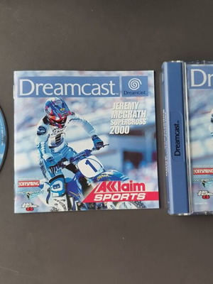Sega Dreamcast Jeremy McGrath Supercross 2000 μεταχειρισμένο, complete