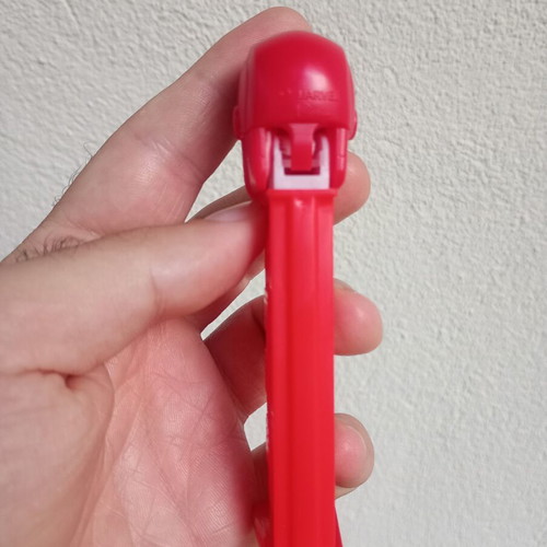 Marvel Iron Man PEZ candy dispenser used