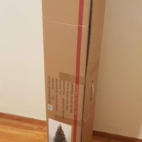 Christmas tree used 180cm with decorations and lights