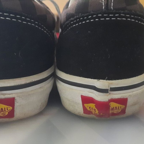 Vans unisex shoes like new, size 38.5, black and yellow