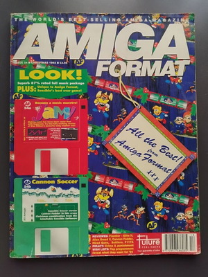 Περιοδικό Amiga Format τεύχος 54 Χριστούγεννα 1993 μεταχειρισμένο, αγγλικό