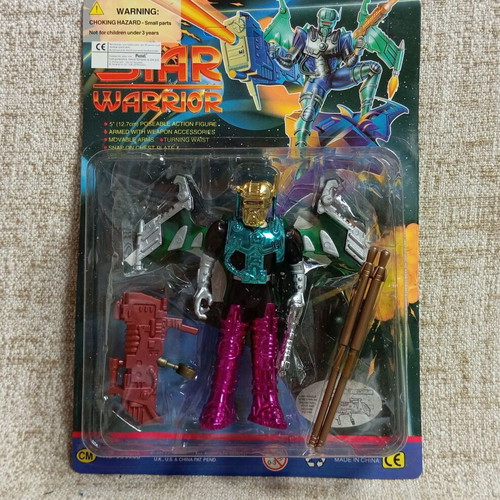 Star Warrior Chap Mei 1996 vintage rare figure sealed