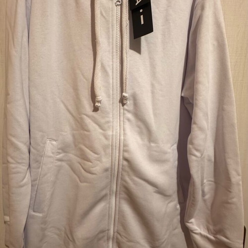 Baya cardigan one size new in beige and white