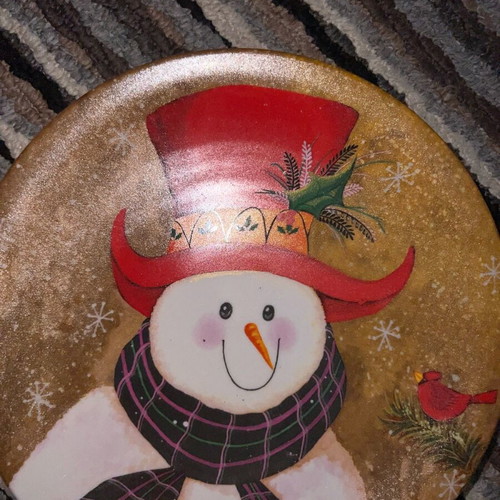 Christmas plates vintage like new, limited edition porcelain