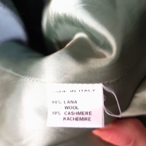 Wool cashmere green jacket like new