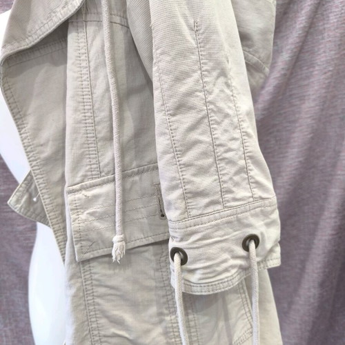 Zara traffic summer cotton parka size S like new beige