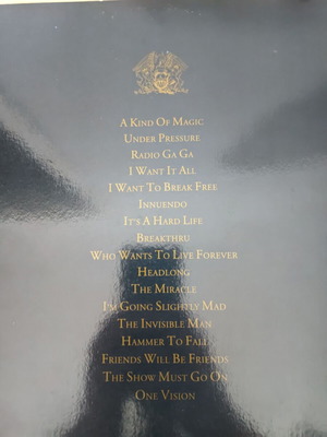 Queen Greatest Hits II vinyl album