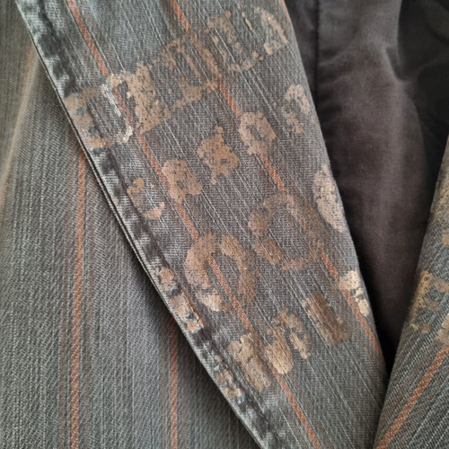 Guru men brown blazer size L like new