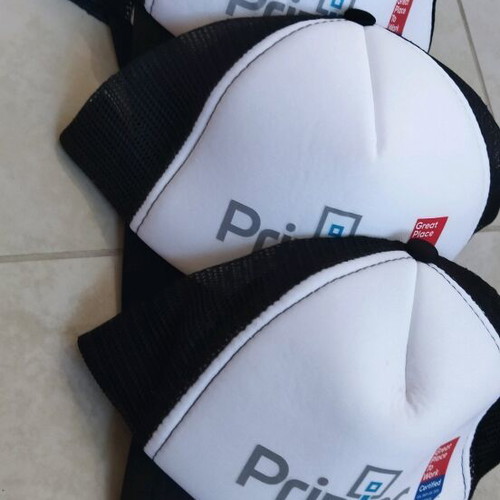 Hats new, set of 4, black and white, sizes M and L