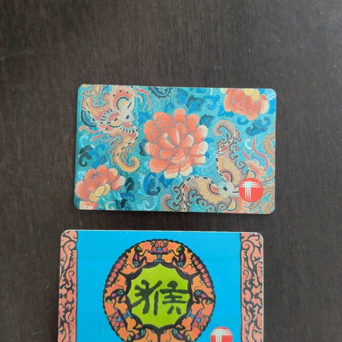 Hong Kong phone cards used, pack of 2