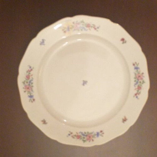 Czechoslovakian porcelain dinnerware set like new with replaced plates