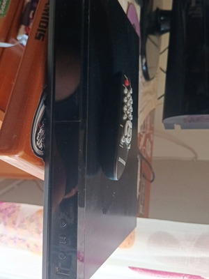 Samsung DVD player with remote control, new, dimensions 30x21
