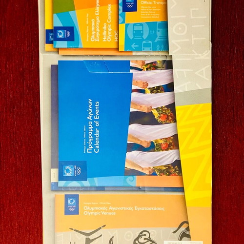 Athens 2004 Olympic Games Official Program Pack new