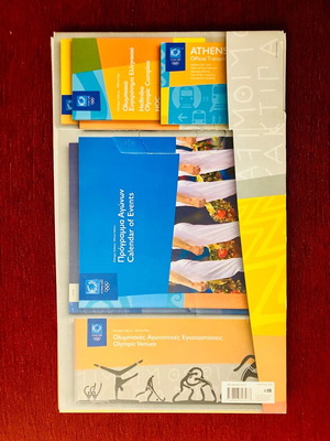 Athens 2004 Olympic Games Official Program Pack new