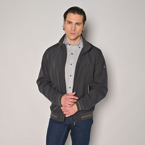 Sogo Men's Jacket Blue New With Elastic