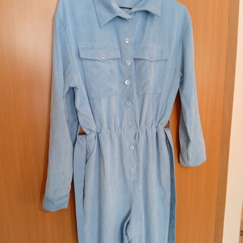 Corduroy one-piece Bubblegun like new, size S-M, blue turquoise