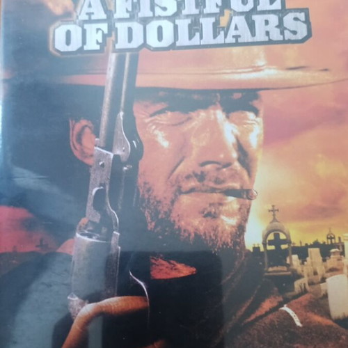 A Fistful of Dollars DVD like new, action genre, no Greek subtitles