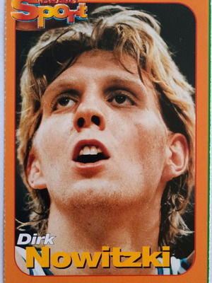 Dirk Nowitzki Dallas Mavericks rare German card