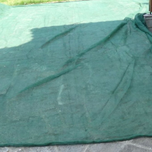 Harvest net used 7x7 meters green, durable polyethylene