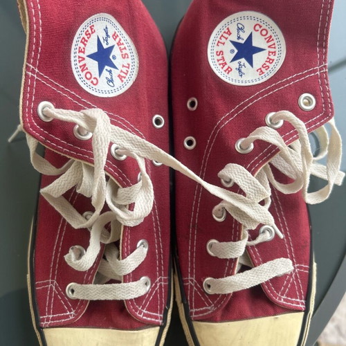 Converse All Star athletic boots like new, red, size 36-36.5