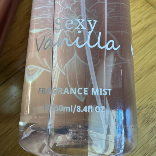 Ecstasy Sexy Vanilla Body Mist and Body Lotion gift set new