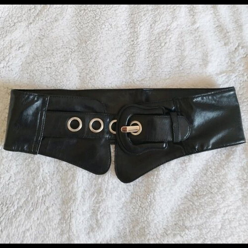 Vimoda women's belt used, adjustable, black