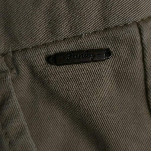 Men's fabric pants Funky Buddha No 30 like new, beige